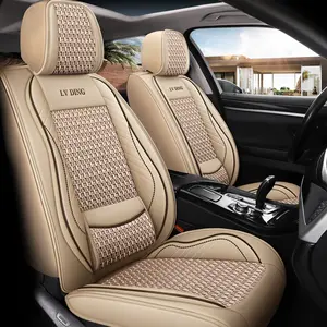 Universal Car Seat Covers Five Seats, Automotive Seat Covers, Breathable Comfort Ice Silk Full Surround Protection, Easy to Clean, Suitable All Seasons
