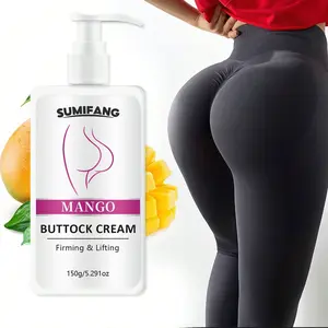 Mango Firming Butt Cream, Lifts and Tightens, Mango Extract Nourishes Skin, Smooths Without Dryness, Moisturizing, Improves Loose Buttocks, 150g