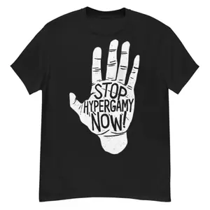"Stop Hypergamy Now - Funny Looksmax BP Cotton T-Shirt"