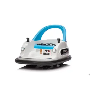 12V ride on bumper car for kids,electric car for kids,1.5-5 Years Old,W/Remote Control, LED Lights, Bluetooth & 360 Degree Spin, Vehicle body with anti-collision padding Five-point Safety Belt,2wd,ride on cars for kids,gifts for kids,birthday gift