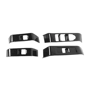 For 2023+ Chevy Colorado & GMC Canyon Window Lift Switch Panel Cover Trim car interior sticker Carbon Fiber kit Truck Decals Automotive Decoration, Car Accessories, Sticker For Cars