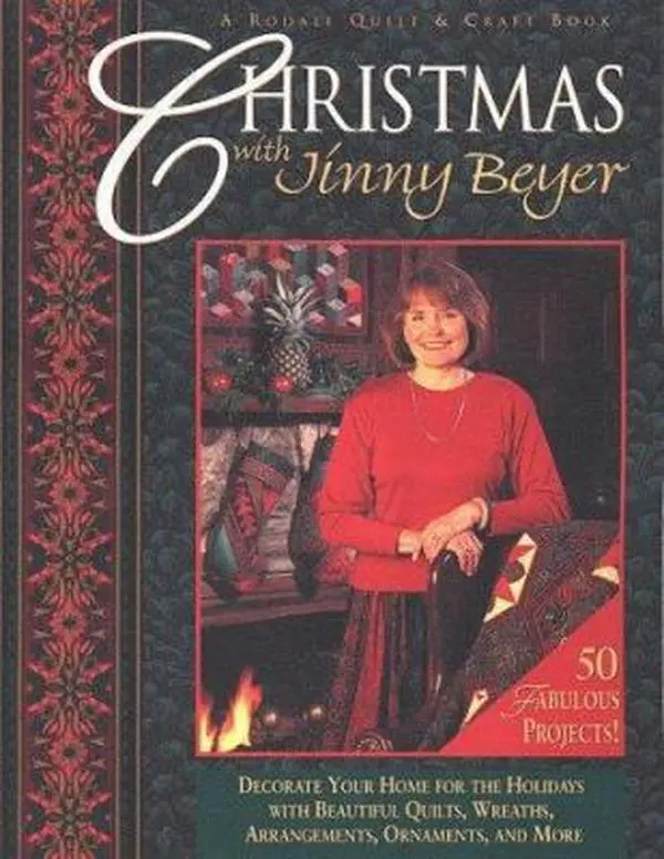 USED-Christmas with Jinny Beyer: Decorate Your Home for the Holidays with Beautiful Quilts, Wreaths, Arrangements, Ornaments, and More by Jinny Beyer (Paperback)