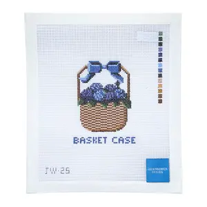 Nantucket Basket Case Needlepoint Canvas