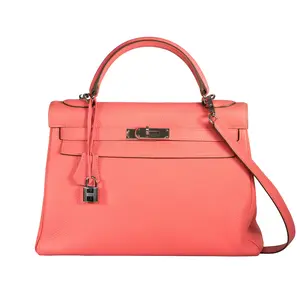 Pre-owned HERMÈS Togo Shoulder Bags Kelly 32 Rose Lipstick