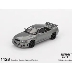 Mini GT 1:64 NISSAN Skyline GT-R Dark Metal Gray (NISMO BCNR33 CRS Version) – Limited Edition