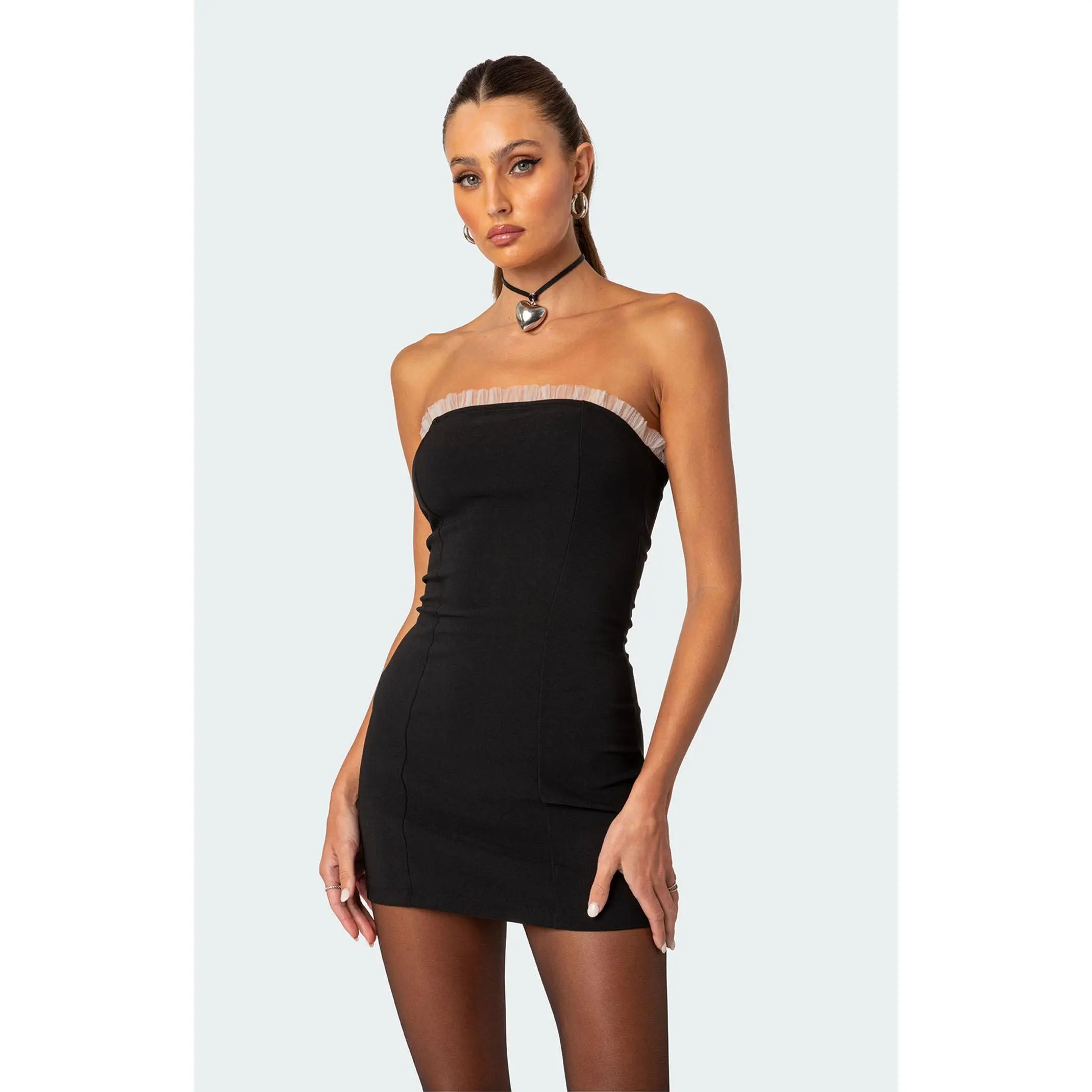 felicia floral beaded mini dress from windsor Felicia Floral Beaded Mini Dress