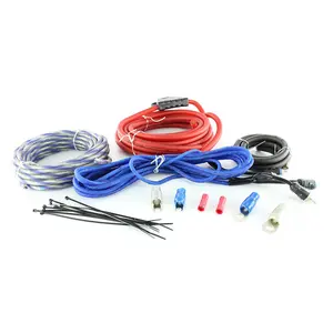 G4 - 4 AWG Full Wire Kit Silver Tinned 100% O2 Free Pure Copper