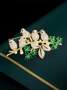 Elegant Rhinestone Brooch Pin, Clip, Versatile Jewelry Accessory, Perfect Gift for Birthdays & Anniversaries, Stylish Ornament for Special Occasions