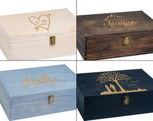 Wood Memory Boxes: Personalized Engraved Keepsakes for Weddings, Anniversaries, and Couples, Wooden Photo Box, Couple's Custom Box - #WoodMemoryBoxes #WeddingKeepsakes #CoupleGoals -ADD PERSONALIZATION IN THE NOTES to the seller when you checkout.