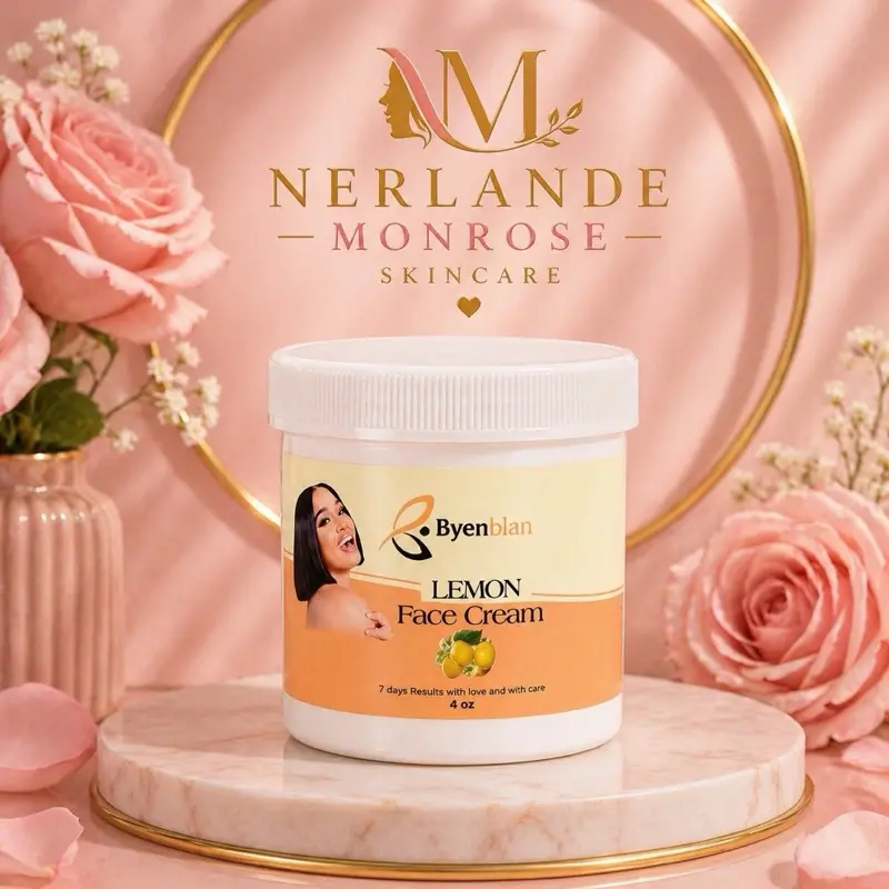 Lemon face cream Cl for Daily Use Enhances Natural Glow with Lemon-Infused Products for Radiant Complexion
