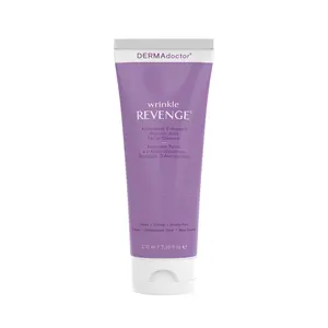 Wrinkle Revenge Glycolic Acid Facial Cleanser - Gentle Exfoliant for Anti-Aging & Smooth Skin - Free From Parabens, Sulfates, Phthalates, Silicones, Mineral Oil, PEGs & Synthetic Fragrance