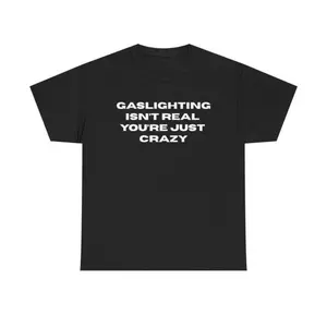THE GASLIGHT SHIRT - Tshirt Casual Classic Cotton Fashion Menswear Tee Streetwear Unisex