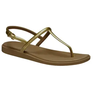 Crocs Miami Thong Sandals Sepia Metallic  210039-2EY Women's