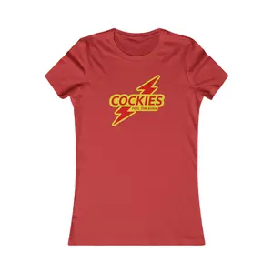 Cockies Femme Fit Graphic Tee - Stamp Me Rush