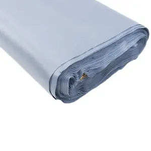 54"x10 Yards Dusty Blue Lamour Satin Fabric Bolt, Heavy Matte Satin Fabric By The Yard