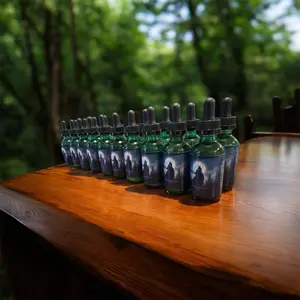 Shadowfang Elixirs – Intention Infused Skin Rituals (Dropper Edition) - Natural Organic Herbs - Crystals - Intention Droppers for Those Who Like to do Their Own Magic