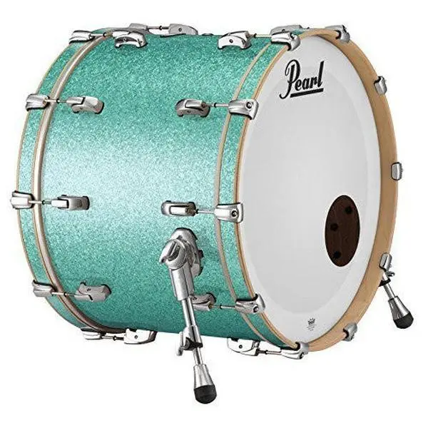 Pearl Music City 18x14 Bass Drum w/BB3 Mount RF1814BB/C413 TURQUOISE GLASS