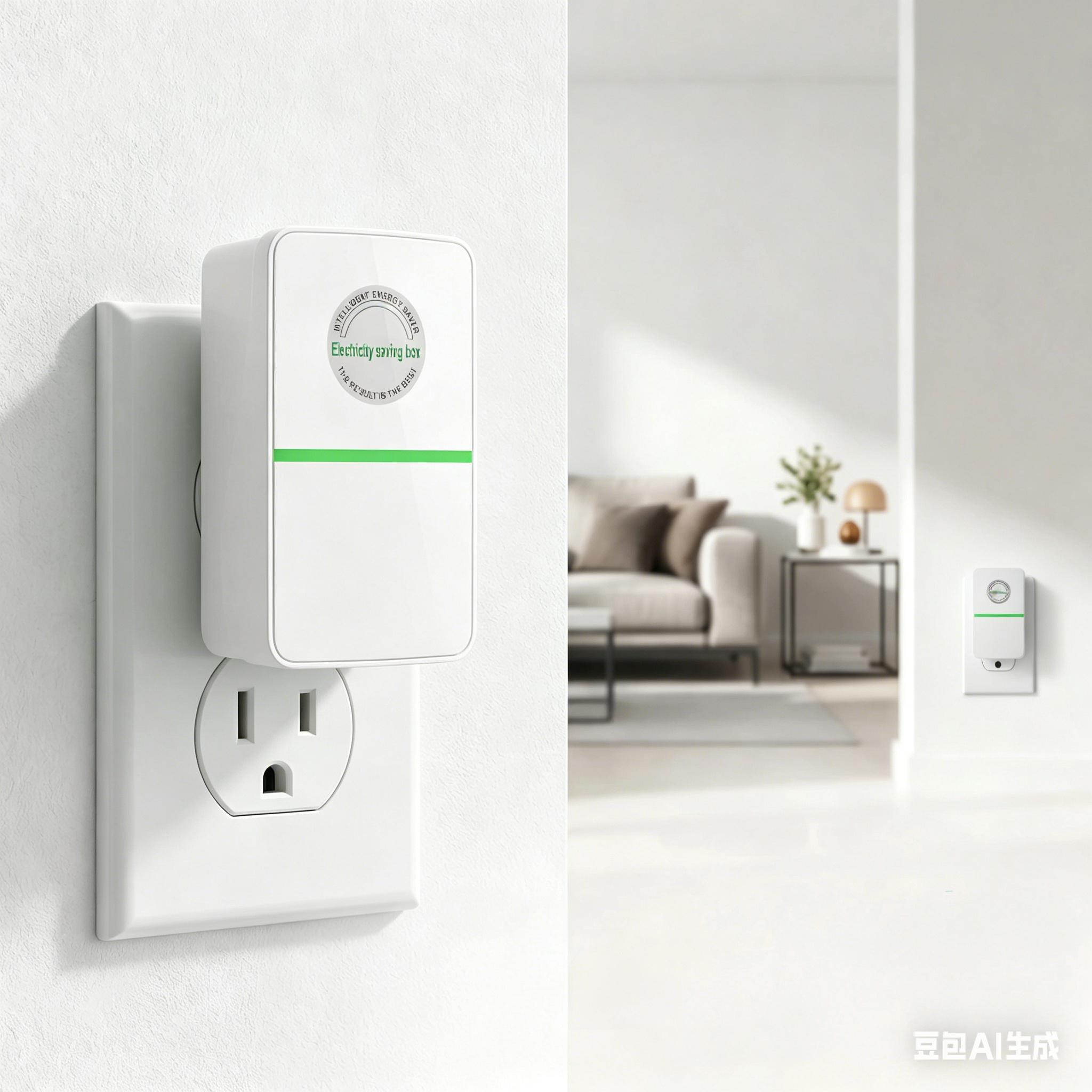 Plug-In Power Box with US Plug, 2026 Updated Design, 90–250V Input Compatible