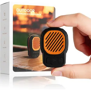 Wearable  Speaker, 2.2oz  Clip  Speaker, IPX6  Built-in Mic Clip Speaker, 400mAh Mini Speaker 5.4 , TWS Small Portable Speaker Gifts for Men Women Dad Mother