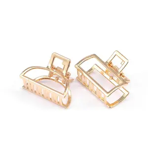 Hair Claw Clips Mini Non Slip Claw Clips for Women - Gold Color, Secure Hold, Stylish Design, Perfect for Daily Use