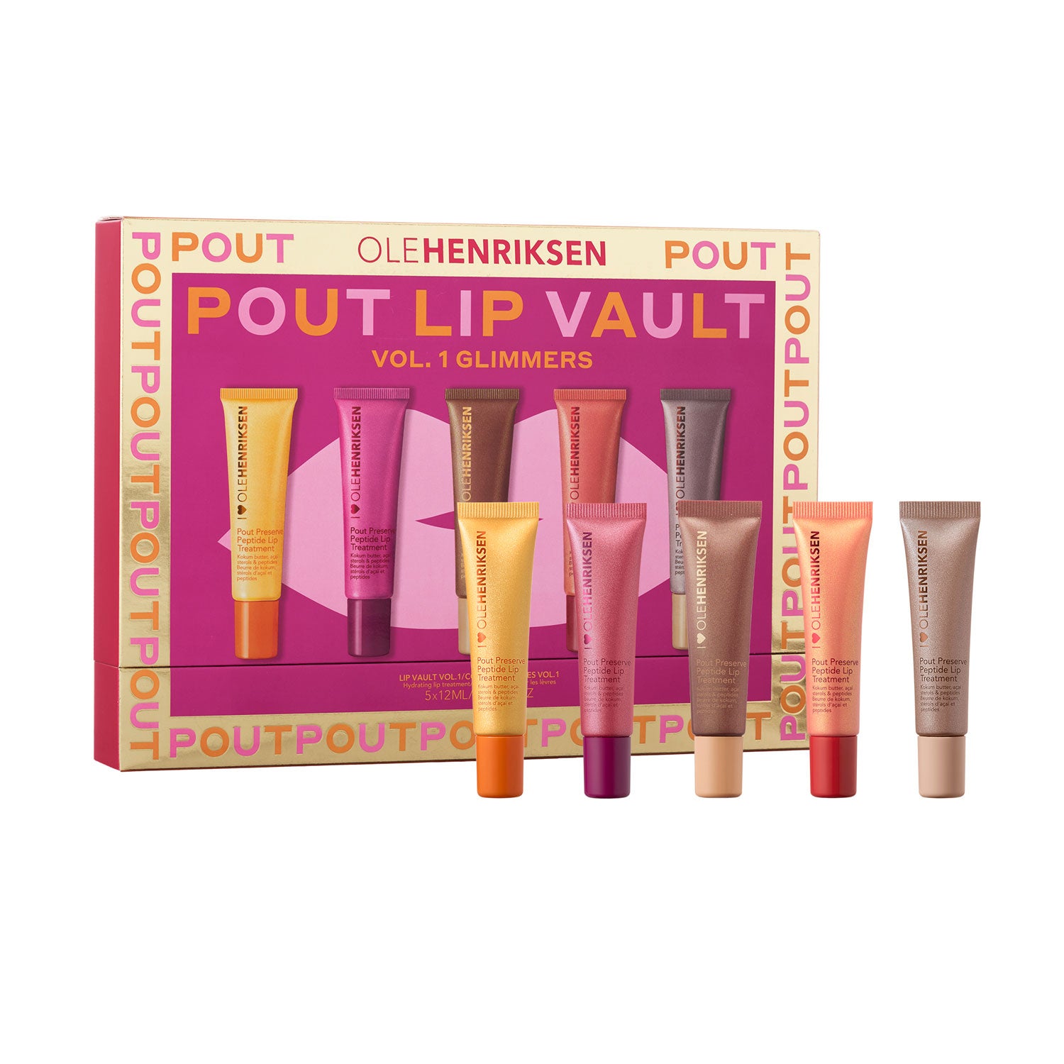 Pout Preserve Peptide Lip Treatment Glimmer Vault Vol. 1 - Ole Henriksen