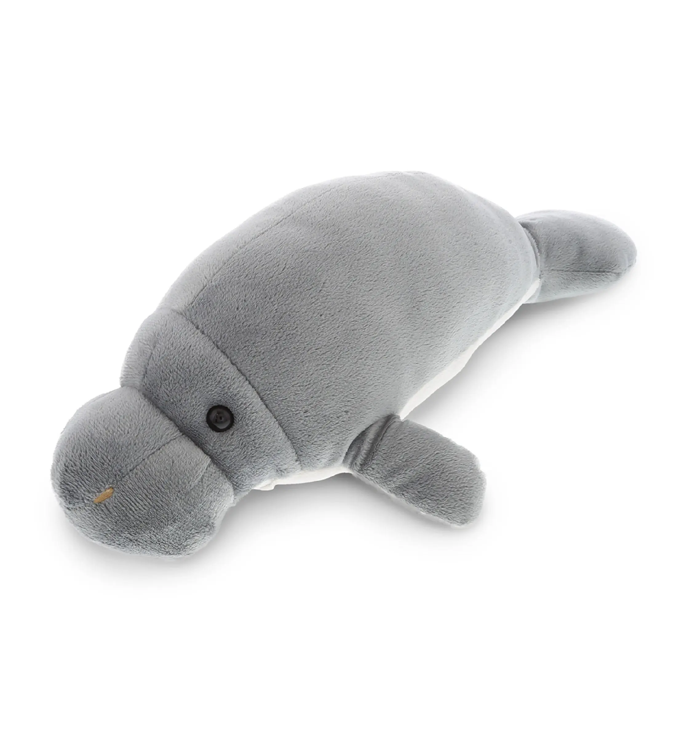 WILD COLLECTION PLUSH - 15" GREY MANATEE