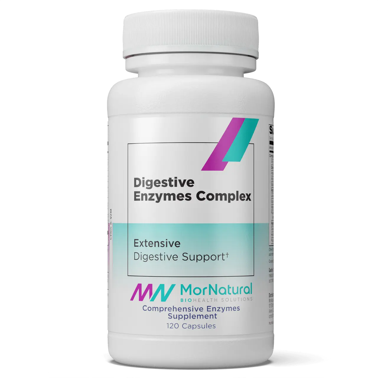 Digestive Enzymes Complex - 120 Vegetarian Capsules - Potent, Full-Spectrum Enzyme Blend for Maximum Support of Intestinal and Digestive Function - Healthcare, Supplement