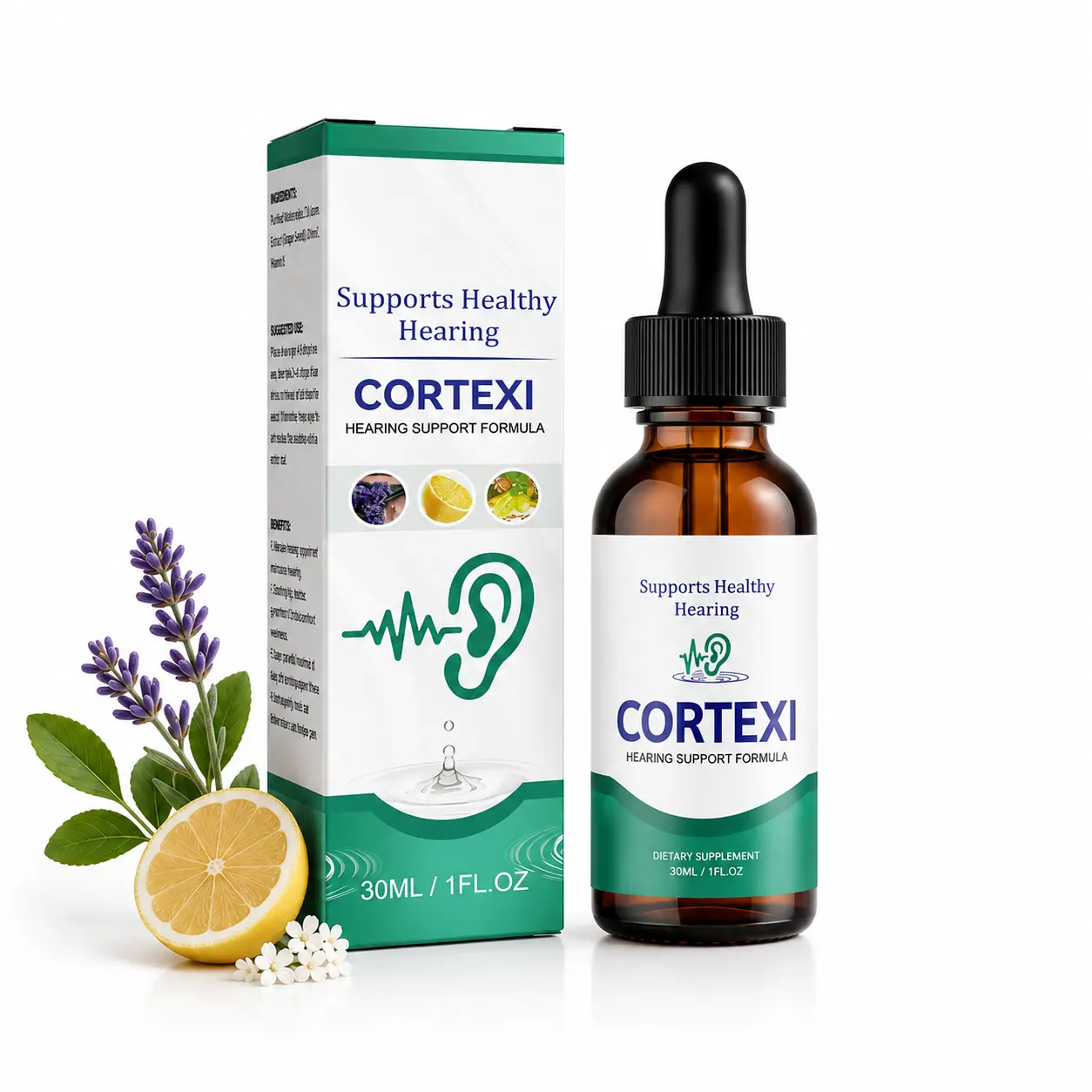 Tinnitus Relief Ear Drops - Earwax Removal Formula for Daily Ear Care and Hygiene, Reduces Discomfort