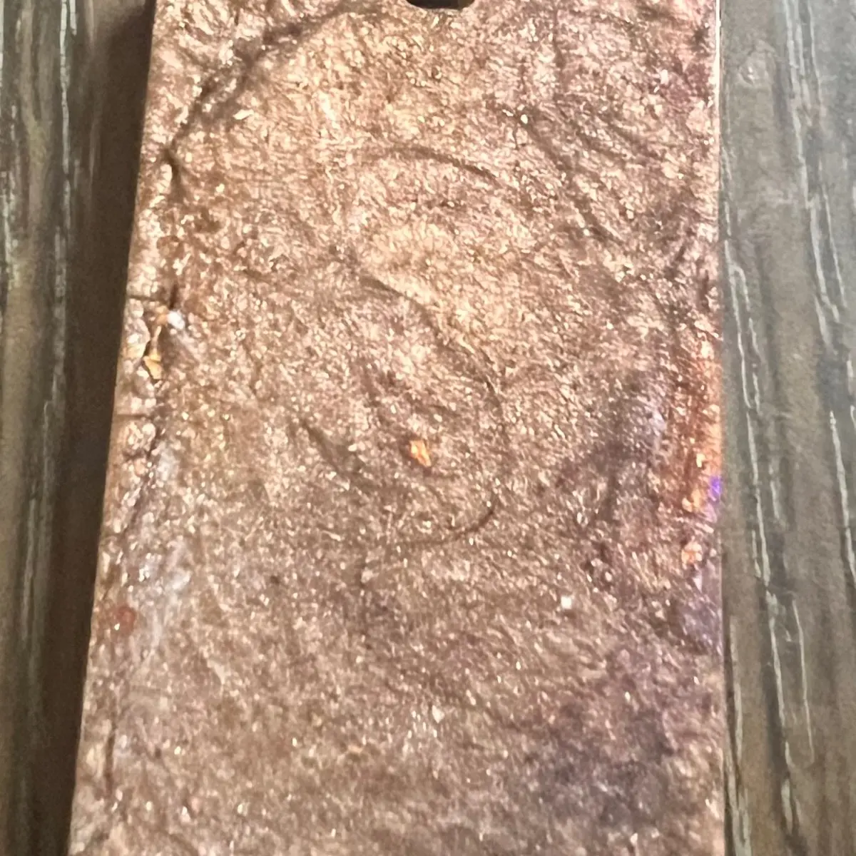 Hand made resin pendant