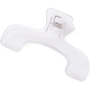 Book Clip for Reading, Book Page Holder to Keep Journals, Textbooks & Notebooks Open, Hands-Free Page Clip for Study, Writing, Sketching, Recipes and Music Sheets, White
