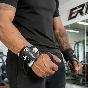 Wrist Wraps Weightlifting 18" USPA IPL Certified Thumb Loop Premium Quality Gym Straps for Powerlifting Bench Press Curls Dips Men Women