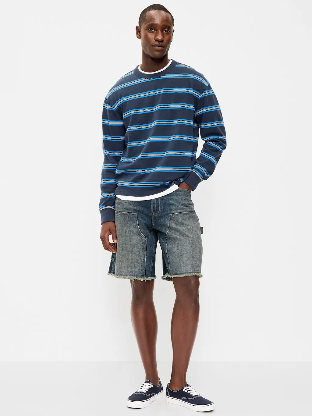 Old Navy Men's Baggy Carpenter Jean Shorts-- 10-inch inseam