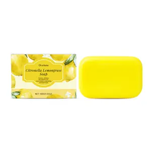Lemon Soap,A Daily External Soap For Moisturizing And Nourishing The Face And Body, Cleansing And Softening The Skin,Body Washing Soap.