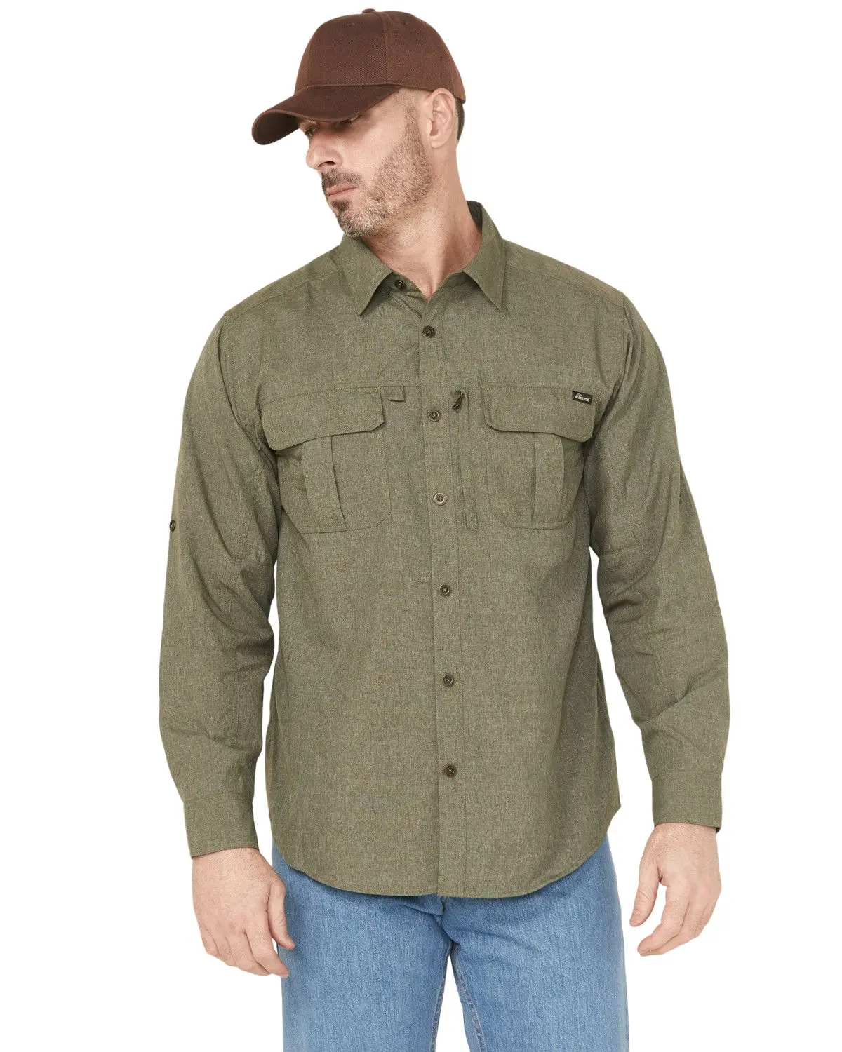 Thorogood Men's Men'S Convertible Long Sleeve Work Shirt - Tg206133-Qshd