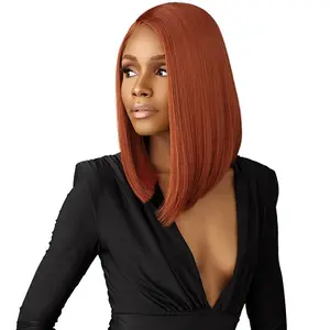 Sensationnel Butta Chic Bob Glueless 5" Deep Part HD Lace Front Wig - LOB UNIT 1