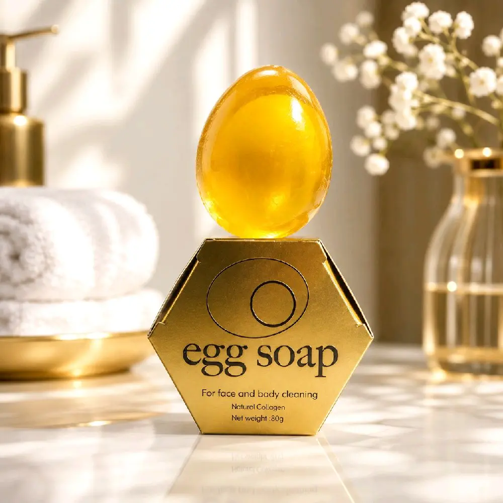 Egg Soap – Natural Collagen Face & Body Cleansing Soap Egg Soap – Natural Collagen Face & Body Cleansing Soap
