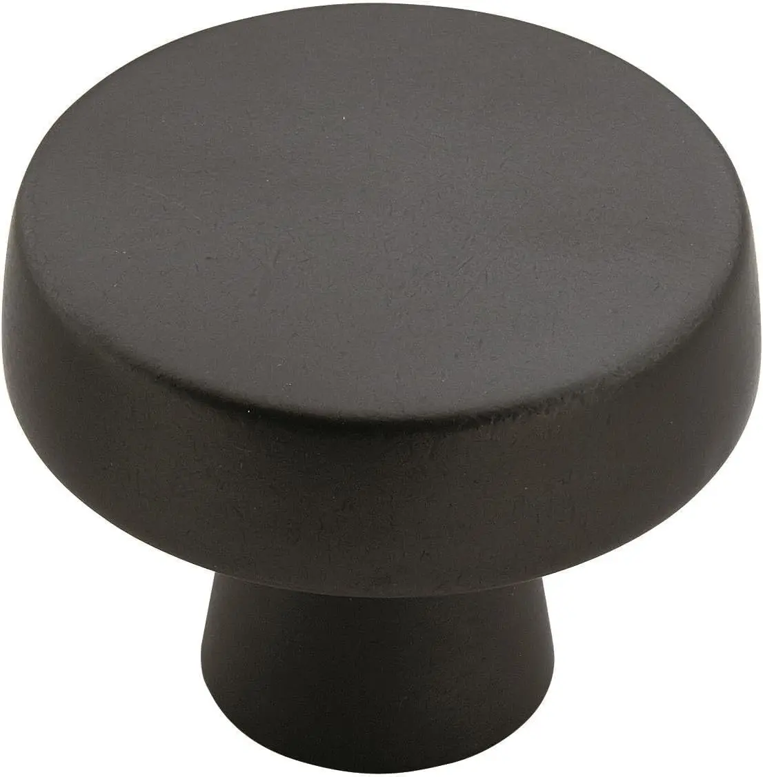 Amerock Blackrock Cabinet Knob Black Bronze 1-5/16 in