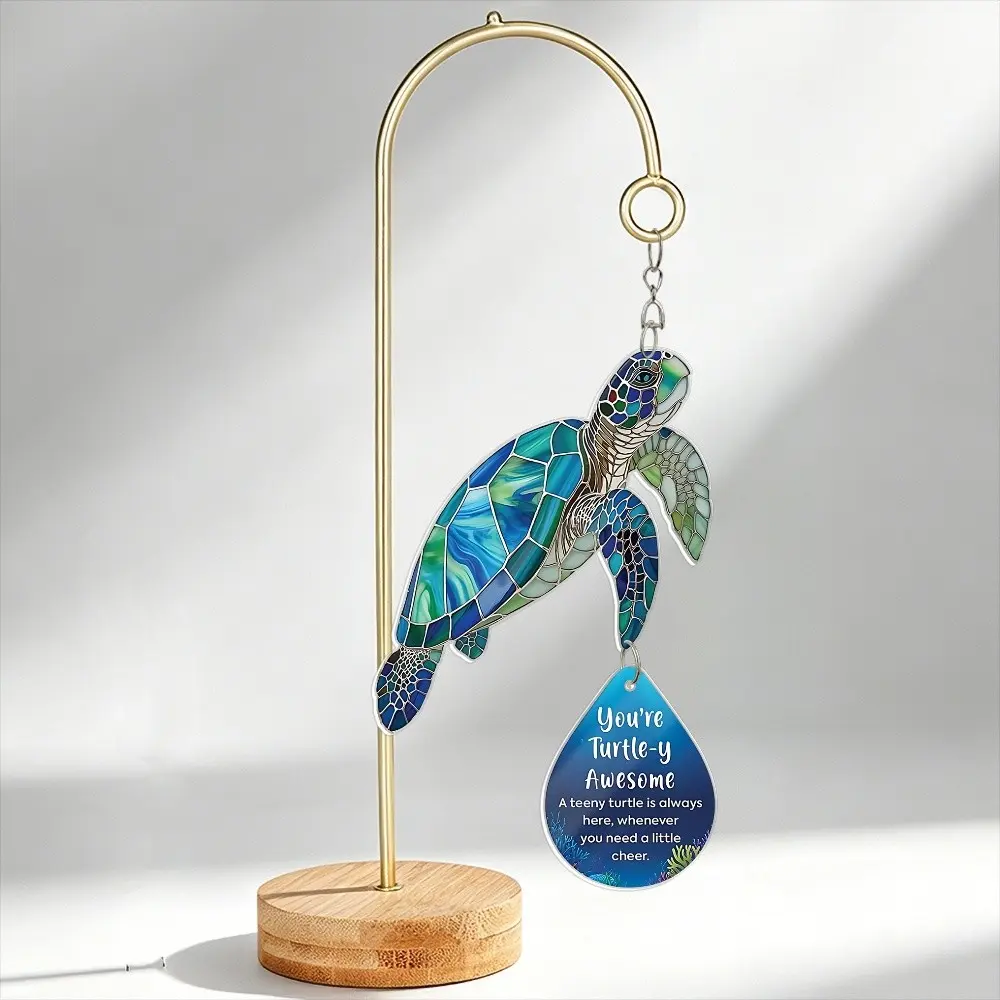 Sea Turtle Christmas Birthday Party Gifts for Women Men Grandkids, Stocking Stuffers for Teens, Beach Gifts for Mom Grandma Daughter, Turtle Desk Decor, Home Decor Gift