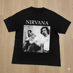 Nirvana Shirt - Style Vintage 90s Grunge Band Tee - Kurt Cobain T-Shirt - Seattle Alternative
