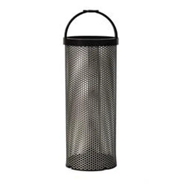 Groco Stainless Steel Storage Basket Organiser with Filter and Handle - 2.6 x 7.5 in.