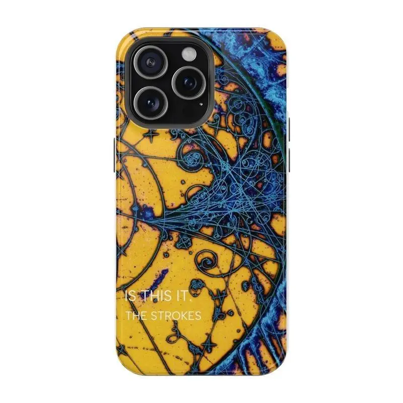 LUMN Studio The Strokes Indie Rock Retro Album Smartphone Cover - Silicone Durable Protection Shell Accessory, Impact-Resistant, Vintage Band Merch, Compatible with iPhone 11-17 Pro Max Plus & Samsung Galaxy S23-S25 Devices