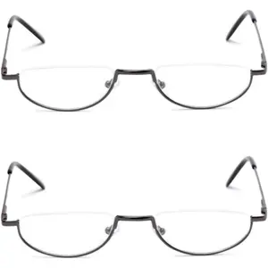 The Lynwood Unisex Half Moon Half Frame
