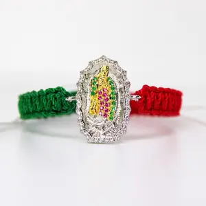 Virgencita Mexican bracelet