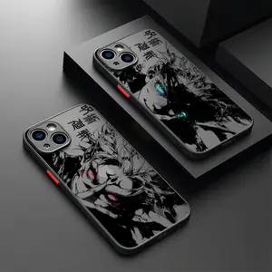 Jujutsu Kaisen Cool New Anime For iPhone 15 14 13 12 11Pro Max Matte Translucent Phone Case