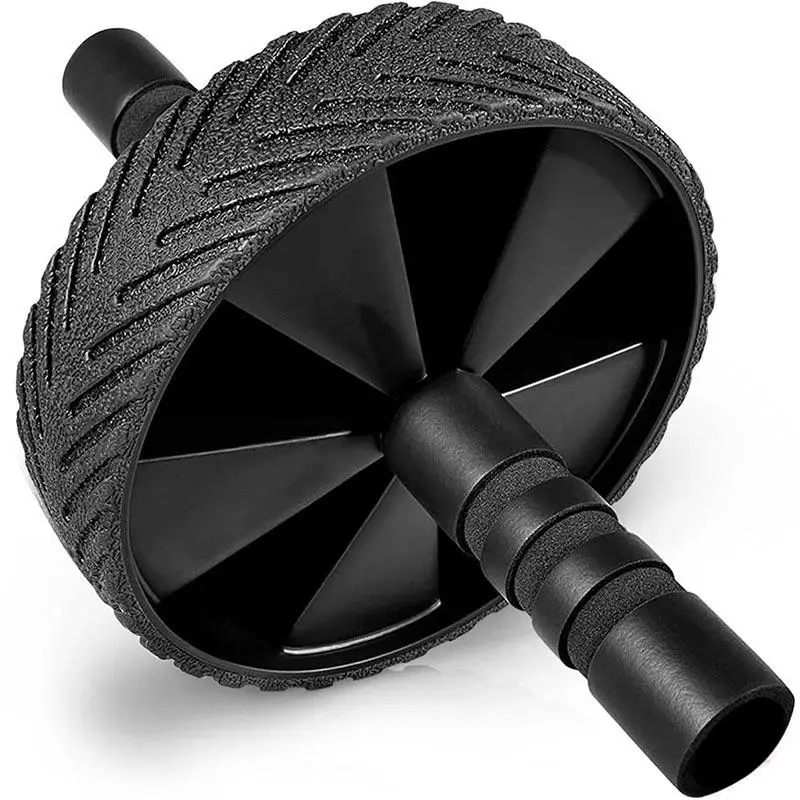 Ab Roller Wheel with Non-slip Handle, Portable Ab Workout Equipment, Home Gym Fitness Equipment, Exercise Wheel for Men & Women, Gymtok, Gym Accessori