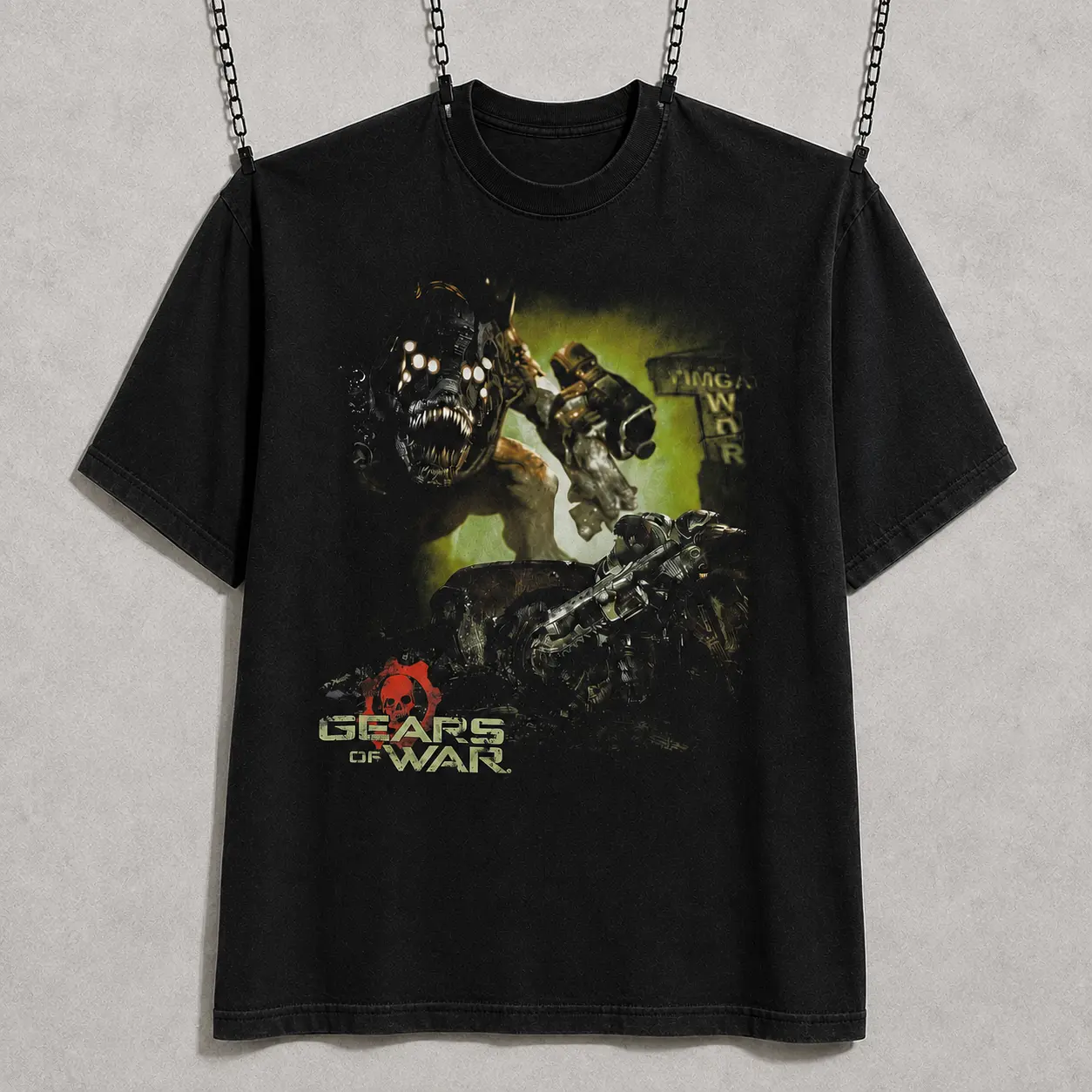 Gears Of War 3 Comfort Color T-shirt, Gamer Girl Graphic T-shirt, Gift for Men, Gift for Women, Soft Crew Neck T-shirt, Trending T-shirt