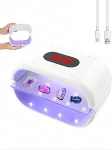 UV Light for Resin Dual-Sided Quick Cure Lamp, 3-Speed Timer & Digital Display, 36w Fast Curing Lamp for Crafting Projects
