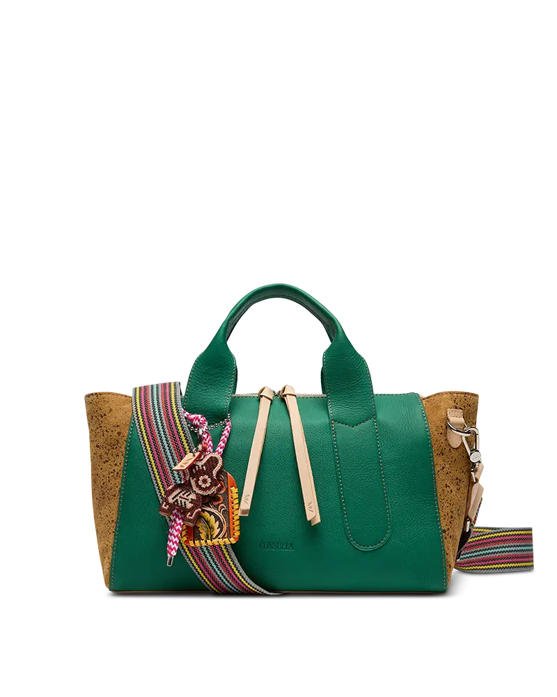 Consuela Teal City Satchel