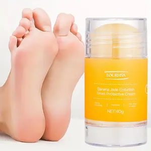 Banana Scented Foot Cream Moisturizing Heel Balm Moisturizer, Repair Rough Cracked Feet, 1 Piece, Nourishing and Hydrating Foot Care