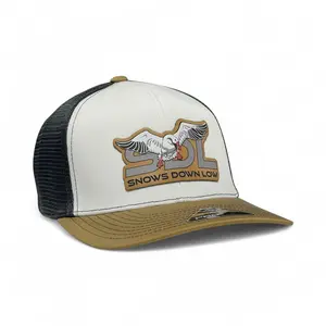 SDL "Committed" Hat – White/Light Charcoal/Buck P151S